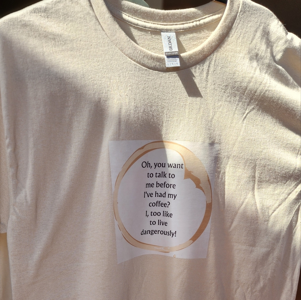 Cream Graphic T-Shirt